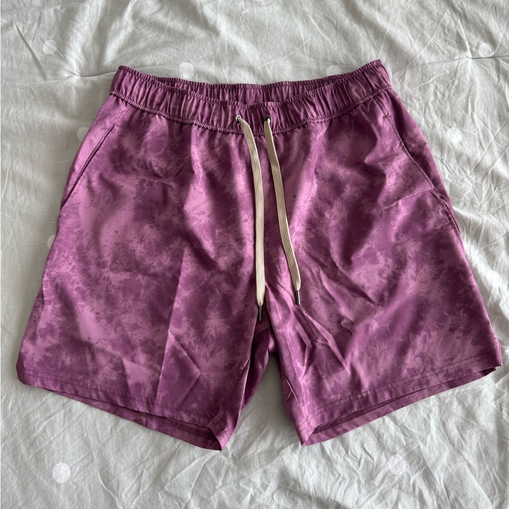 R.O.W. Right of Way Tye Dye Shorts Mens Size Large